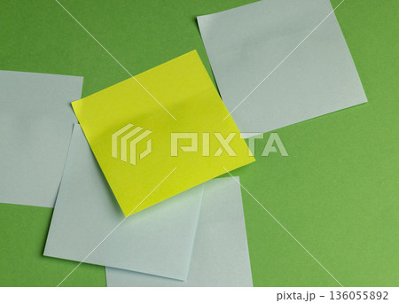 stationery made of thin paper with glue on one side for ease of use and gluing 136055892