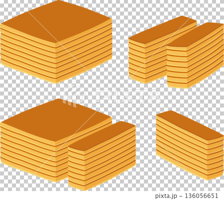 Kue lapis legit Indonesian layer cake drawing 136056651