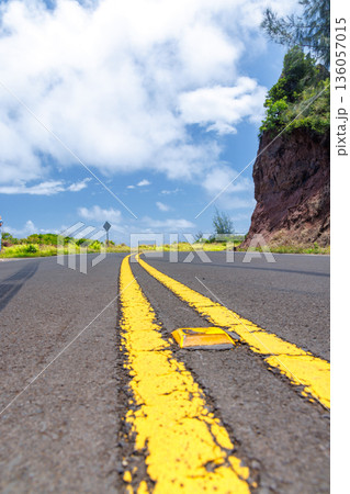 Serpentine road in Hawaii Serpentine road in Hawaii 136057015