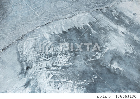 Grungy Ice and Concrete Texture with Scratches Grungy Ice and Concrete Texture with Scratches 136063130