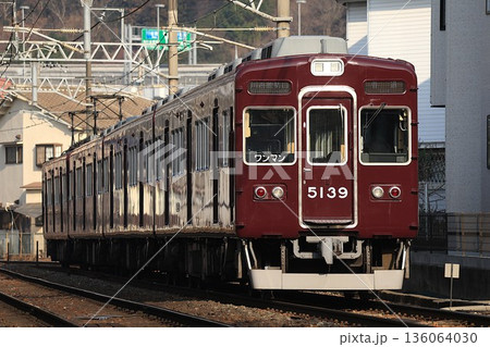 【能勢電鉄】5100系（妙見線：絹延橋〜川西能勢口） 136064030