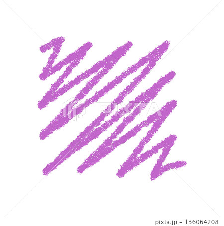 Handdrawn rough crayon pastel square box creates a bold stroke and texture in a modern text background. Scribble rectangle sketch adds underline style. Graphic element for creative template. 136064208