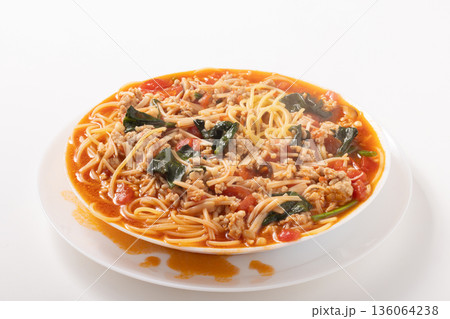 大盛り トマトスープスパ 大盛り トマトスープスパ 136064238