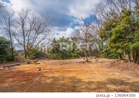 戦国時代の古戦場天王山　京都府乙訓郡大山崎町 136064300