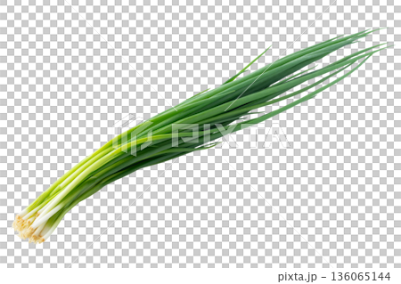 Green onion (green onion) on a transparent background (png) 136065144