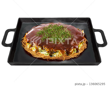 広島焼き（青のり付き） 136065295