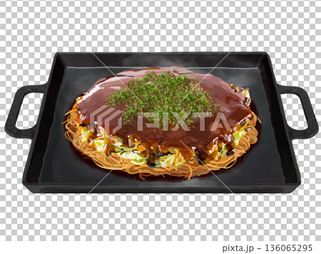 広島焼き（青のり付き） 136065295