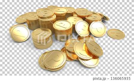 Point activity image: Stacked gold coins CG 136065935