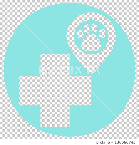 簡易獸醫診所插圖 2 - 薄荷綠 136066743