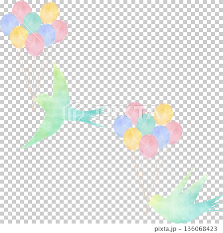 Happy Bluebird and Balloons Illustration of freedom and hope drawn in watercolor | Bird, Bluebird, Balloon, Watercolor Happy Bluebird and Balloons Illustration of freedom and hope drawn in watercolor | Bird, Bluebird, Balloon, Watercolor 136068423