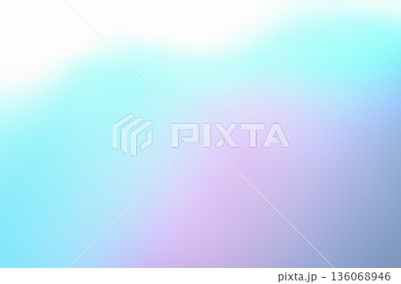 青・紫色系　ふんわりな抽象的背景 136068946
