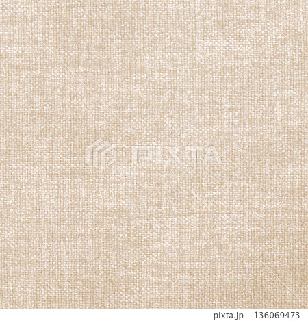 Brown fabric cloth texture background, seamless pattern of natural textile. 136069473