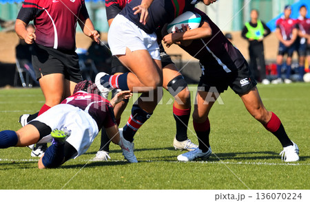 ラグビー、高校ラグビー 136070224