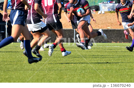 ラグビー、高校ラグビー ラグビー、高校ラグビー 136070240