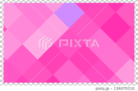 Vivid pink geometric pattern mosaic tile background illustration Vivid pink geometric pattern mosaic tile background illustration 136070310