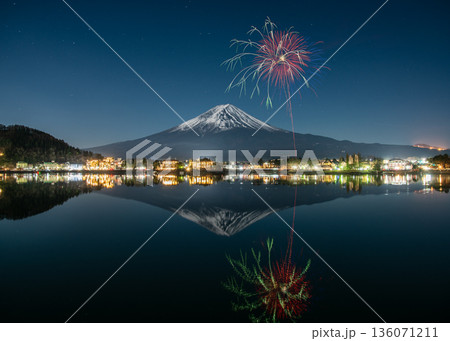 感動! 河口湖冬花火 感動! 河口湖冬花火 136071211