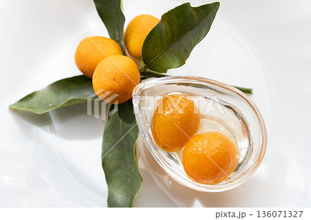 金柑の甘露煮 金柑の甘露煮 136071327