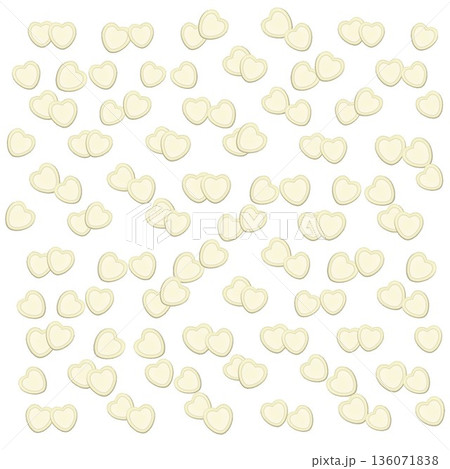 ハート型チョコレートの壁紙イラスト ハート型チョコレートの壁紙イラスト 136071838