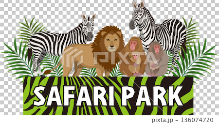 野生動物園標誌 136074720