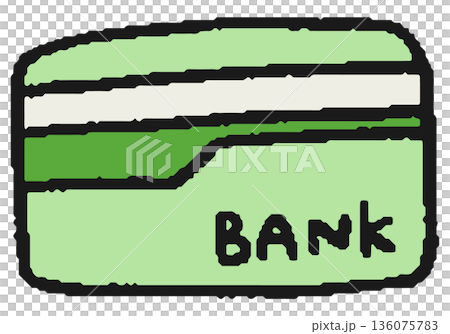 手繪銀行存摺圖 手繪銀行存摺圖 136075783