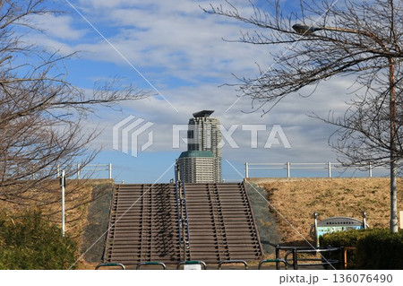 東京都北区岩淵町の風景 東京都北区岩淵町の風景 136076490