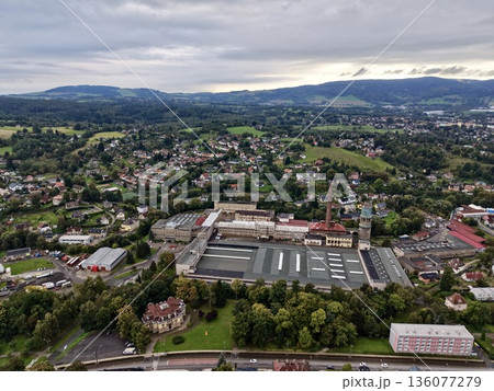 Urban Green Corridor, Aerial Perspective Highlighting Sustainable Green Corridors And Housing Clusters Urban Green Corridor, Aerial Perspective Highlighting Sustainable Green Corridors And Housing Clusters 136077279