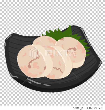 あん肝のイラスト 136079123