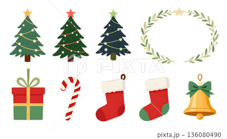 クリスマスの画像素材 136080490