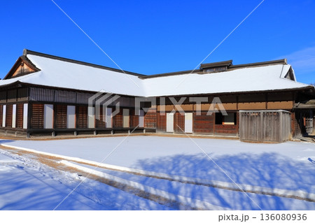 史跡 根城の広場 本丸跡の復元 日本100名城《青森》 史跡 根城の広場 本丸跡の復元 日本100名城《青森》 136080936