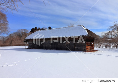 史跡 根城の広場 本丸跡の復元 日本100名城《青森》 史跡 根城の広場 本丸跡の復元 日本100名城《青森》 136080979