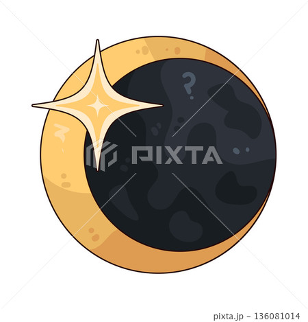 illustration of Solar Eclipse 136081014