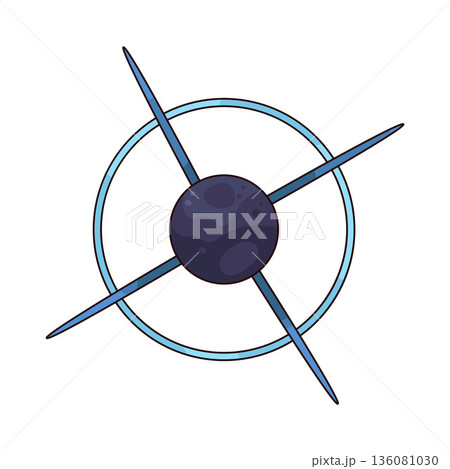 illustration of Pulsar illustration of Pulsar 136081030