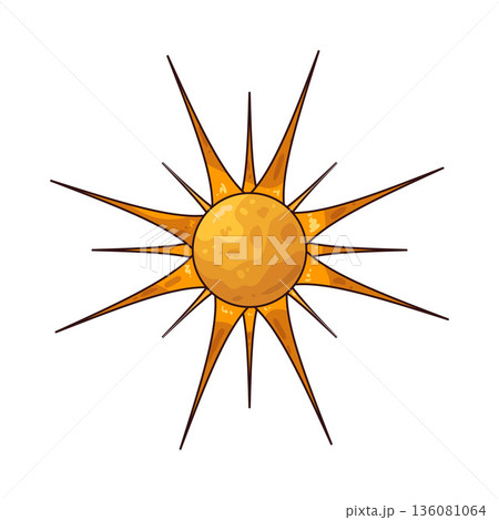 illustration of Radiant Sun illustration of Radiant Sun 136081064