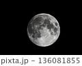本日の満月　今日撮影しました 136081855