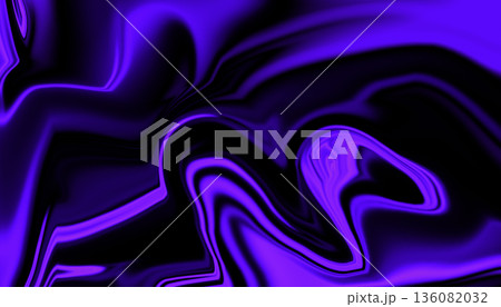 Neon Purple Abstract Liquid Wave Background 136082032