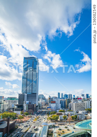 栄の街並み、完成間近のザ・ランドマーク名古屋栄〈愛知県名古屋市〉 136082549
