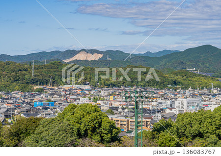 豊川市の街並み(愛知県) 136083767
