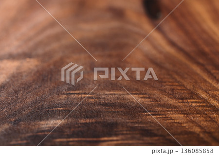 Angle closeup shot of black walnut wood surface Angle closeup shot of black walnut wood surface 136085858