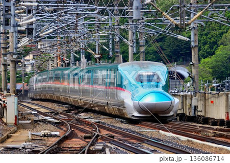 東北新幹線・福島駅にて E5/H5系 東北新幹線・福島駅にて E5/H5系 136086714