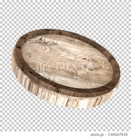 wooden sign isolated on white background 136087630