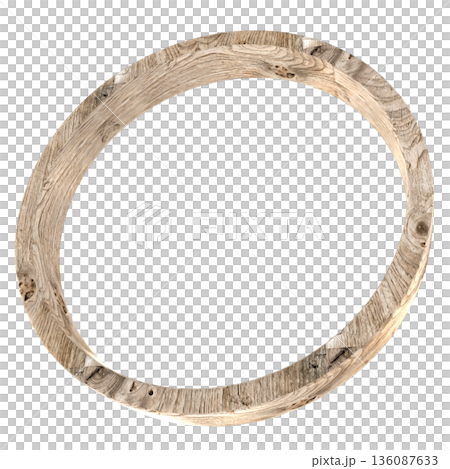 wooden frame on white background wooden frame on white background 136087633
