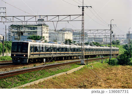 2007年 東海道線を走る207系普通電車7両 2007年 東海道線を走る207系普通電車7両 136087731