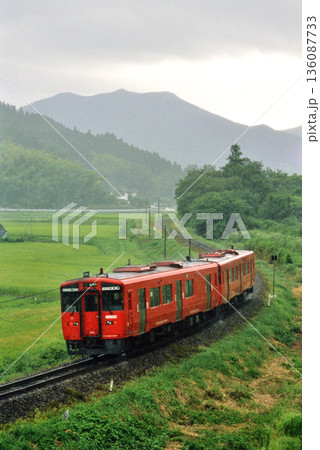 2007年 久大本線を走るキハ200系普通列車2両 2007年 久大本線を走るキハ200系普通列車2両 136087733