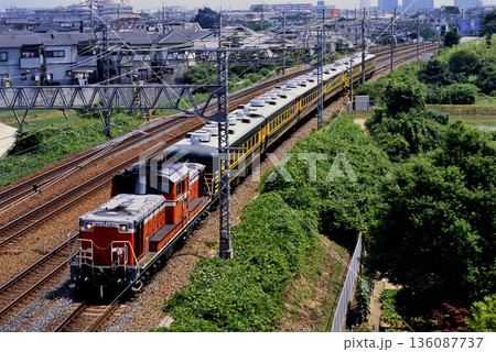 2007年 東海道線を走るDD511193サロンカーなにわ 2007年 東海道線を走るDD511193サロンカーなにわ 136087737