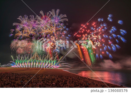 ぎおん柏崎まつり 海の大花火大会 ぎおん柏崎まつり 海の大花火大会 136088576