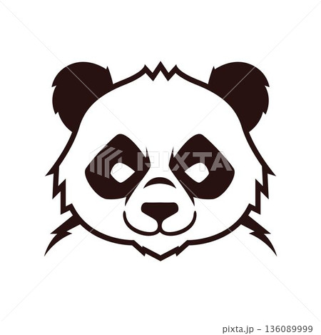 Panda icon image design 136089999
