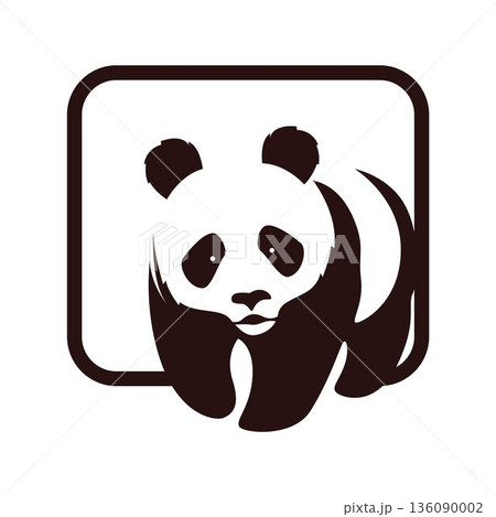 Panda icon image design Panda icon image design 136090002