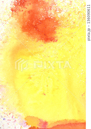Vibrant splash of colour watercolor paints background Vibrant splash of colour watercolor paints background 136090611