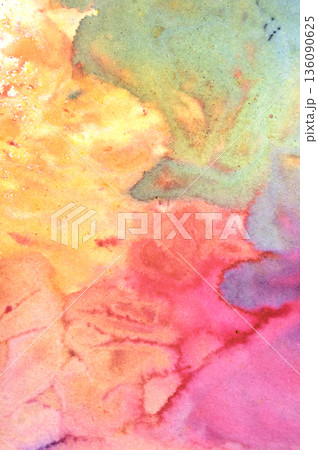 Vibrant splash of colour watercolor paints background Vibrant splash of colour watercolor paints background 136090625