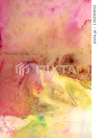 Vibrant splash of colour watercolor paints background Vibrant splash of colour watercolor paints background 136090642